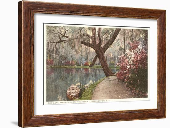 Magnolia on the Ashley, Charleston, South Carolina-null-Framed Art Print