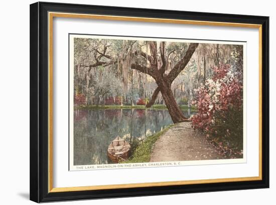 Magnolia on the Ashley, Charleston, South Carolina-null-Framed Art Print