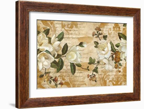 Magnolia Romance-Chris Donovan-Framed Art Print