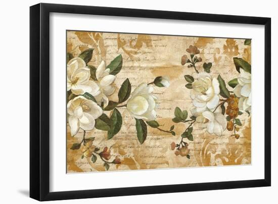 Magnolia Romance-Chris Donovan-Framed Art Print