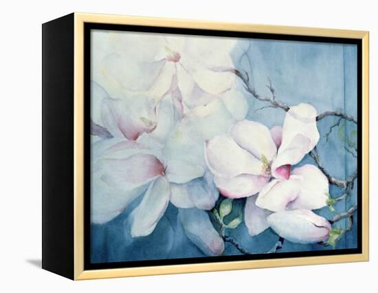 Magnolia Soulangeana (Horizontal)-Karen Armitage-Framed Premier Image Canvas