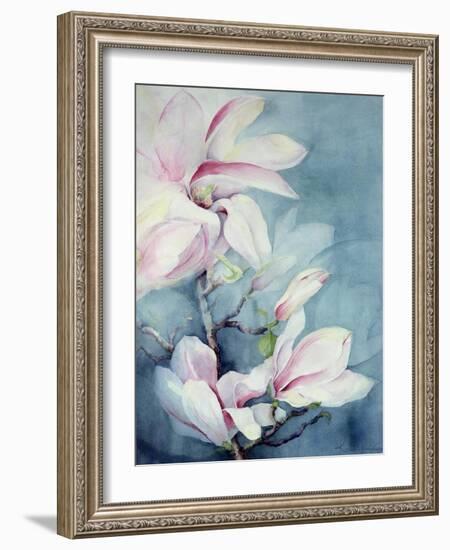 Magnolia Soulangeana (Vertical)-Karen Armitage-Framed Giclee Print