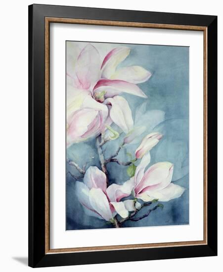 Magnolia Soulangeana (Vertical)-Karen Armitage-Framed Giclee Print