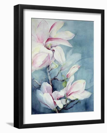 Magnolia Soulangeana (Vertical)-Karen Armitage-Framed Giclee Print