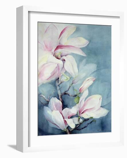 Magnolia Soulangeana (Vertical)-Karen Armitage-Framed Giclee Print