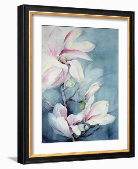 Magnolia Soulangeana (Vertical)-Karen Armitage-Framed Giclee Print