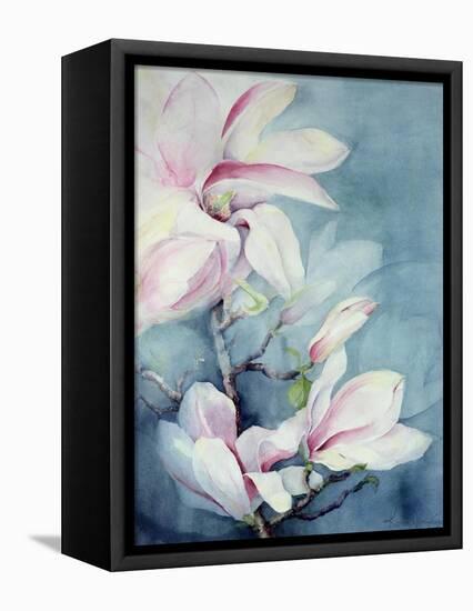 Magnolia Soulangeana (Vertical)-Karen Armitage-Framed Premier Image Canvas