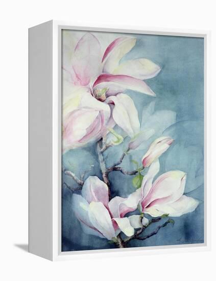 Magnolia Soulangeana (Vertical)-Karen Armitage-Framed Premier Image Canvas