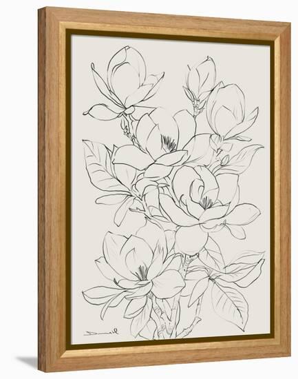 Magnolia Tree-Dan Hobday-Framed Premier Image Canvas