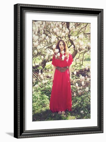 Magnolia-Sabine Rosch-Framed Photographic Print