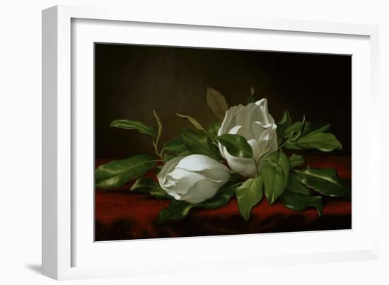 Magnolia-Martin Johnson Heade-Framed Giclee Print