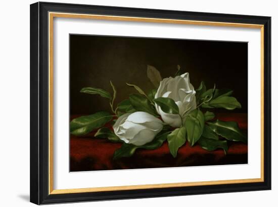 Magnolia-Martin Johnson Heade-Framed Giclee Print