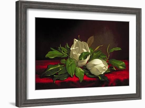 Magnolia-Martin Johnson Heade-Framed Giclee Print