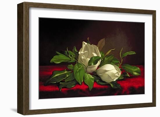 Magnolia-Martin Johnson Heade-Framed Giclee Print