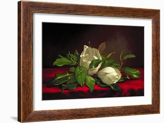 Magnolia-Martin Johnson Heade-Framed Giclee Print