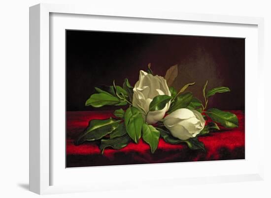 Magnolia-Martin Johnson Heade-Framed Giclee Print