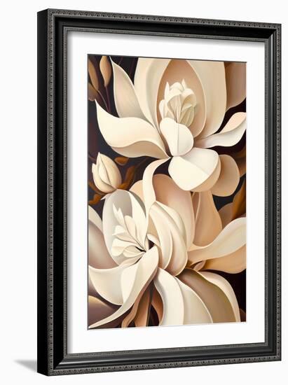 Magnolia-Lea Faucher-Framed Art Print