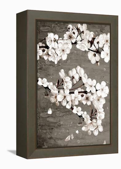 Magnolias 1-Kimberly Allen-Framed Stretched Canvas