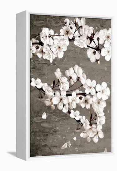 Magnolias 1-Kimberly Allen-Framed Stretched Canvas