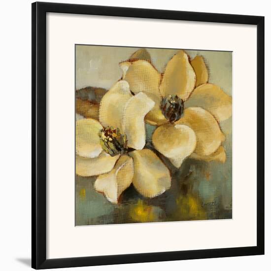 Magnolias After the Rain II-Lanie Loreth-Framed Art Print