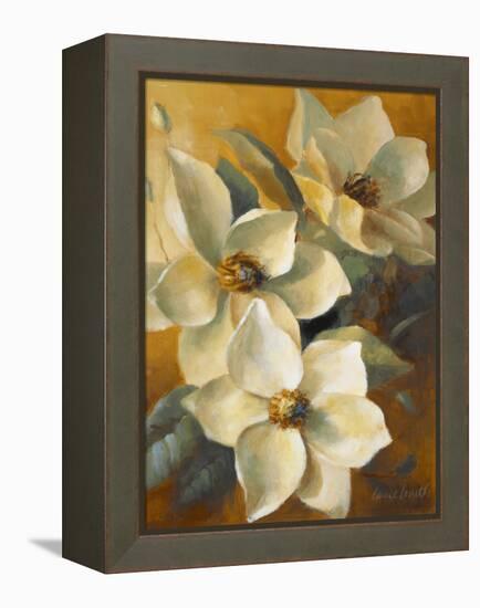 Magnolias Aglow at Sunset II-Lanie Loreth-Framed Stretched Canvas