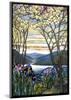 Magnolias and Irises, ca. 1908-Louis Comfort Tiffany-Mounted Art Print