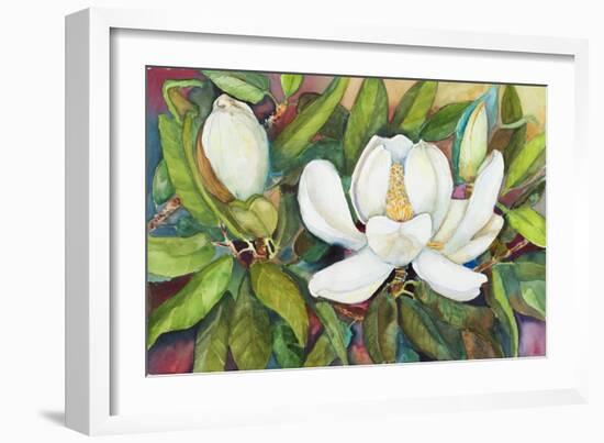 Magnolias in their Prime-Joanne Porter-Framed Giclee Print