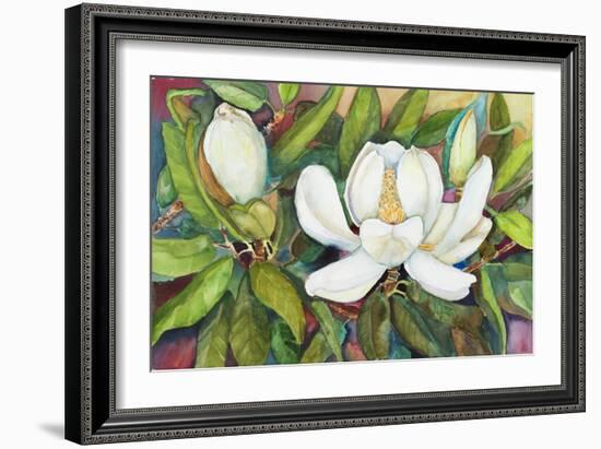 Magnolias in their Prime-Joanne Porter-Framed Giclee Print