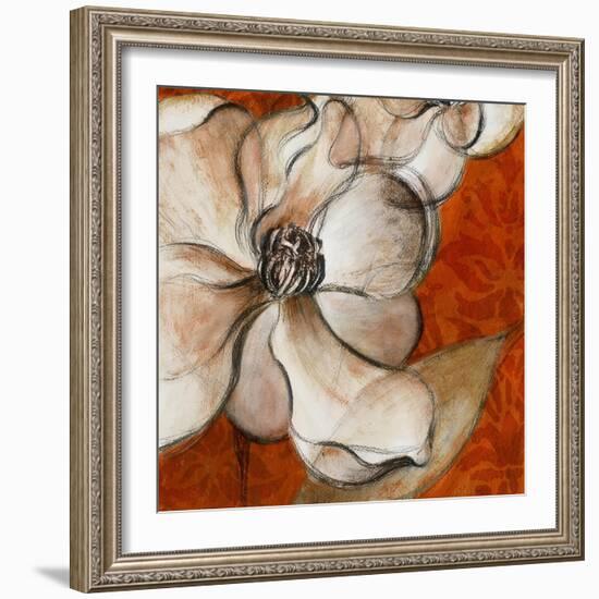 Magnolias with Spice-Lanie Loreth-Framed Art Print