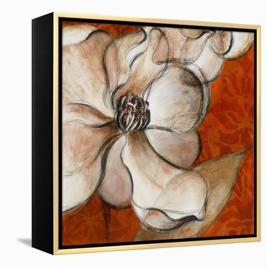 Magnolias with Spice-Lanie Loreth-Framed Stretched Canvas