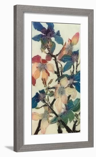 Magnolias XIII-Jenni Christensen-Framed Art Print