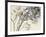 Magnolias Yellow Gray-Shirley Novak-Framed Art Print