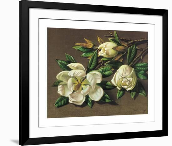 Magnolias-Vladimir Tretchikoff-Framed Premium Giclee Print