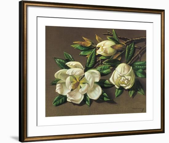 Magnolias-Vladimir Tretchikoff-Framed Premium Giclee Print