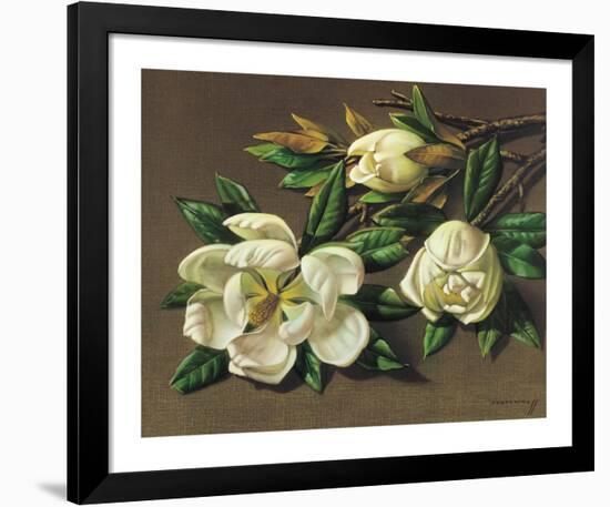 Magnolias-Vladimir Tretchikoff-Framed Premium Giclee Print