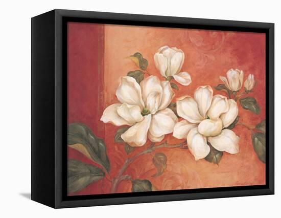 Magnolias-Pamela Gladding-Framed Stretched Canvas