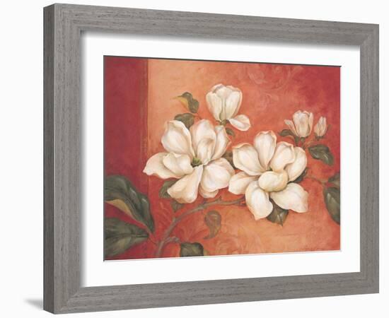 Magnolias-Pamela Gladding-Framed Art Print