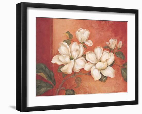 Magnolias-Pamela Gladding-Framed Art Print