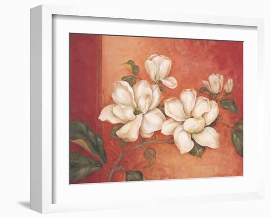 Magnolias-Pamela Gladding-Framed Art Print