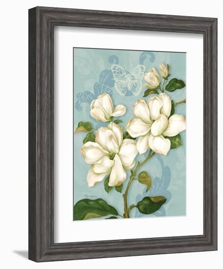 Magnolias-Pamela Gladding-Framed Art Print