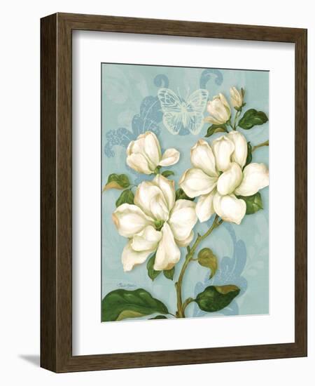 Magnolias-Pamela Gladding-Framed Art Print