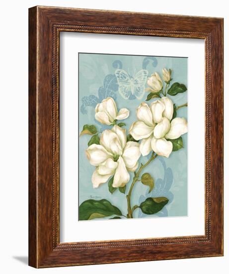 Magnolias-Pamela Gladding-Framed Art Print