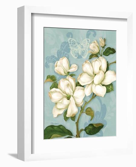 Magnolias-Pamela Gladding-Framed Art Print