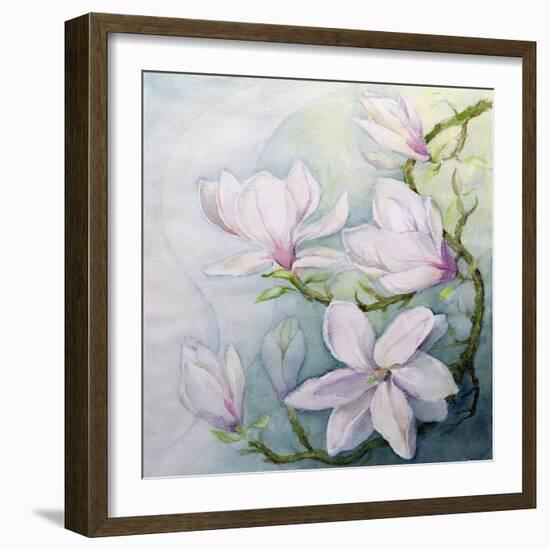 Magnolias-Karen Armitage-Framed Giclee Print