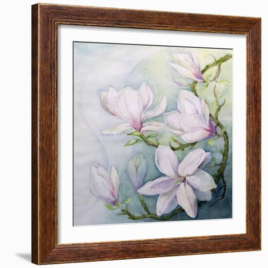 Magnolias-Karen Armitage-Framed Giclee Print