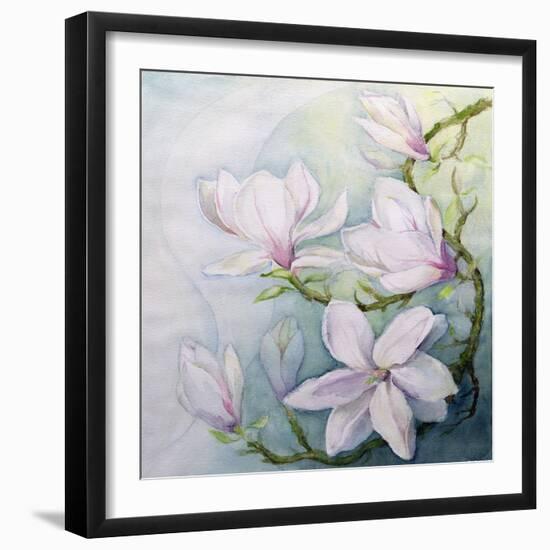 Magnolias-Karen Armitage-Framed Giclee Print