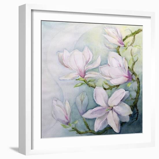 Magnolias-Karen Armitage-Framed Giclee Print