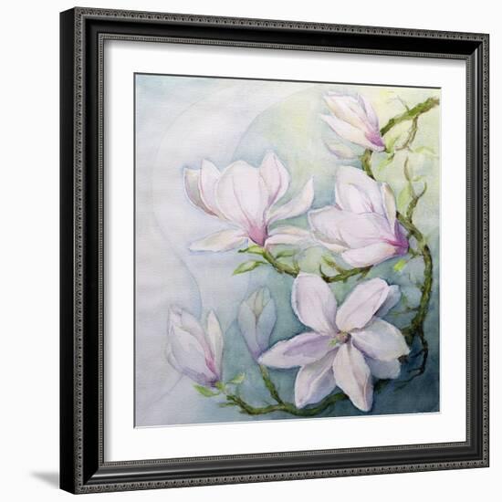 Magnolias-Karen Armitage-Framed Giclee Print