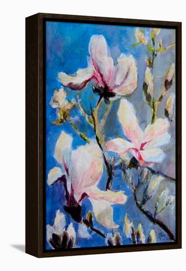 Magnolias-Mary Smith-Framed Premier Image Canvas