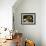 Magnum Bottles in Wooden Vat at Chateau Saint Cosme, Gigondas, Vaucluse, Rhone, Provence, France-Per Karlsson-Framed Photographic Print displayed on a wall